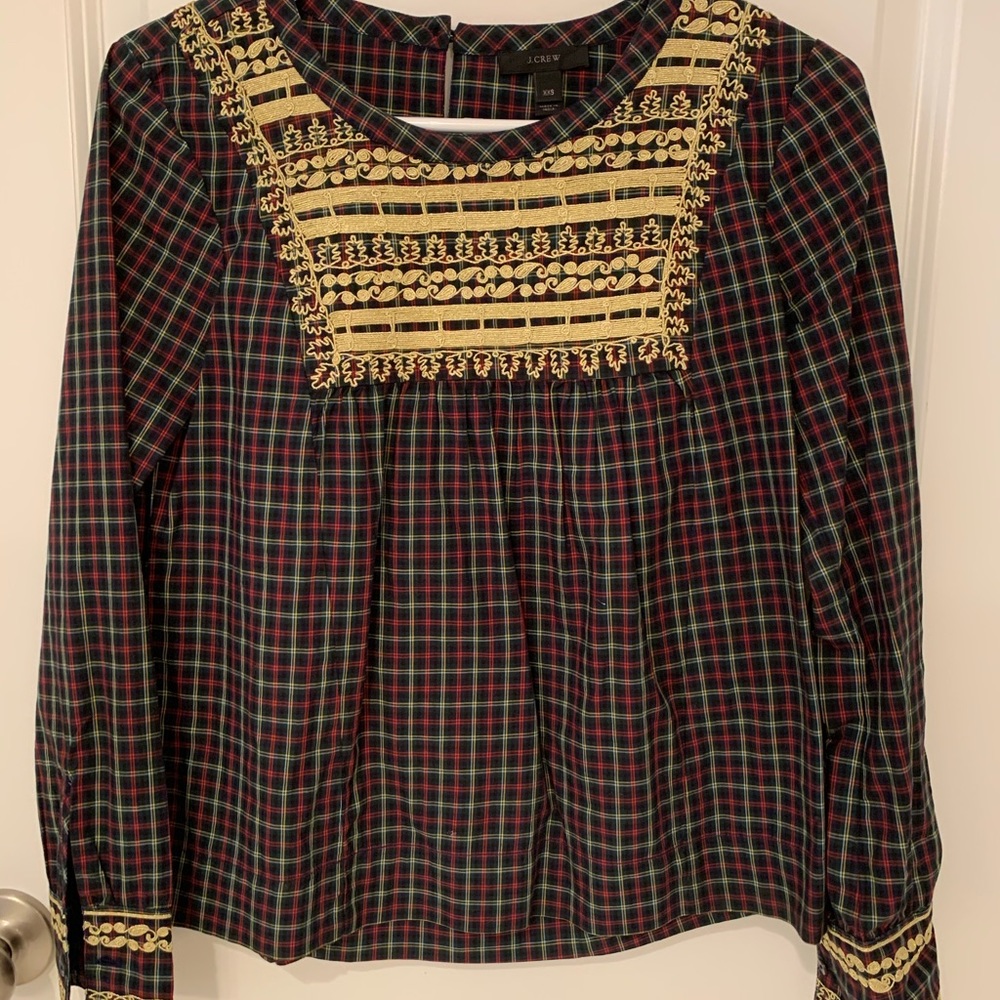 Women’s J Crew Peplum Top
